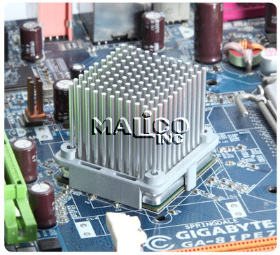 Heat sink chip set FPBA-Pin Fin  | Malico Inc.